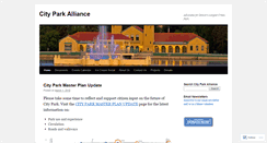 Desktop Screenshot of cityparkalliance.org