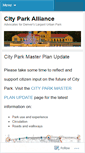 Mobile Screenshot of cityparkalliance.org